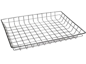 A rectangular free standing wire display basket FWDB-2 with the simplest structure