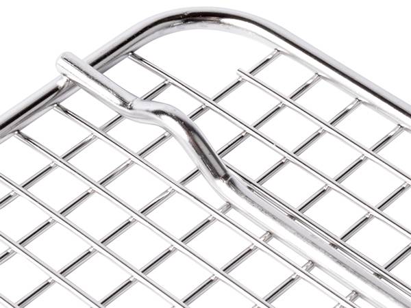 Details about   Stainless Steel Cooling Rack Thick-Wire Grid Grill Mesh Mats 26 x 32cm 